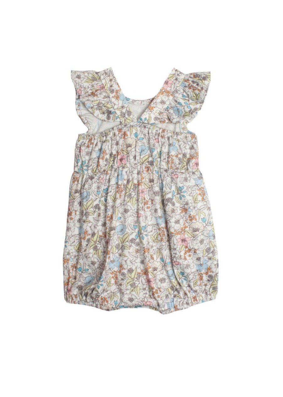 Baby Isobella & Chloe | Blue Skies Romper