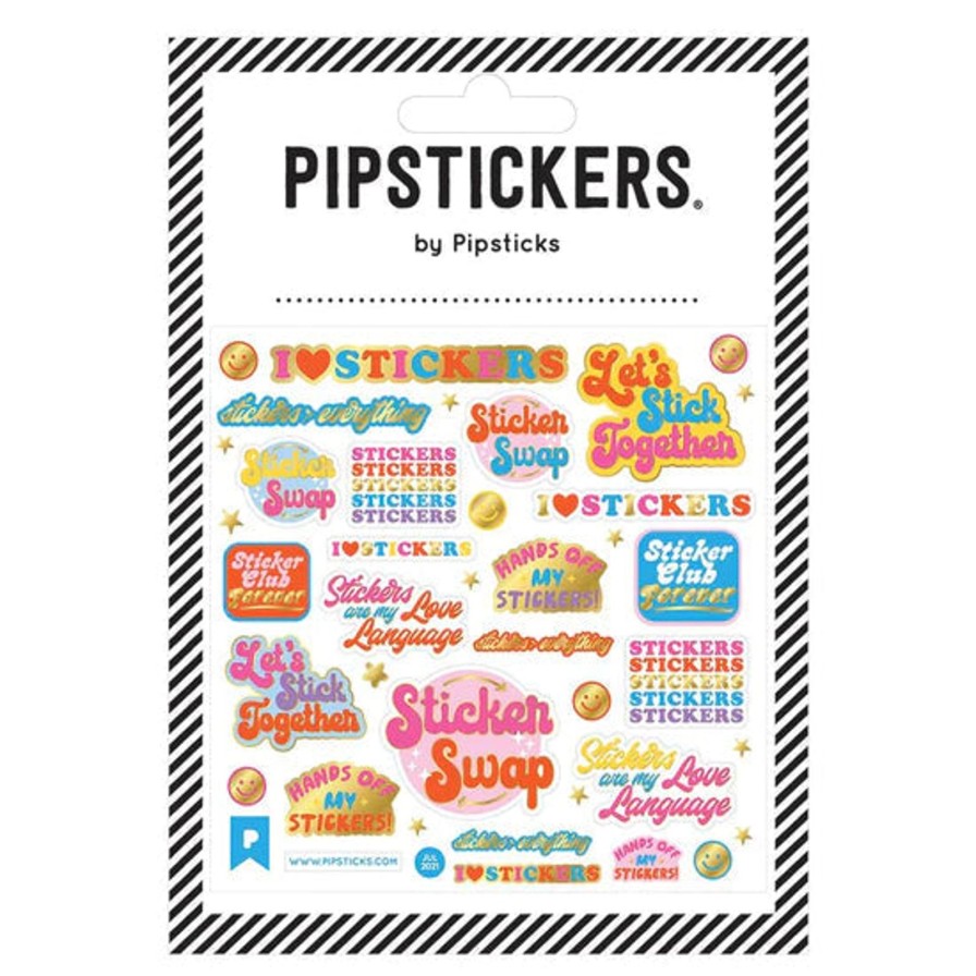 Lifestyle Pipsticks | Let'S Stick Together Sticker Sheet