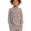 Child Chaser | Grey Cheetah Pullover