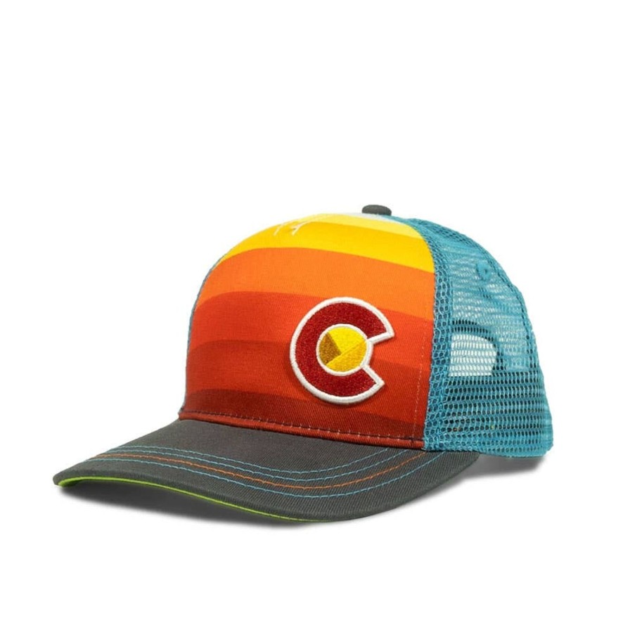 Accessories Yo Colorado | Lil' Fit Sunset Fader Hat