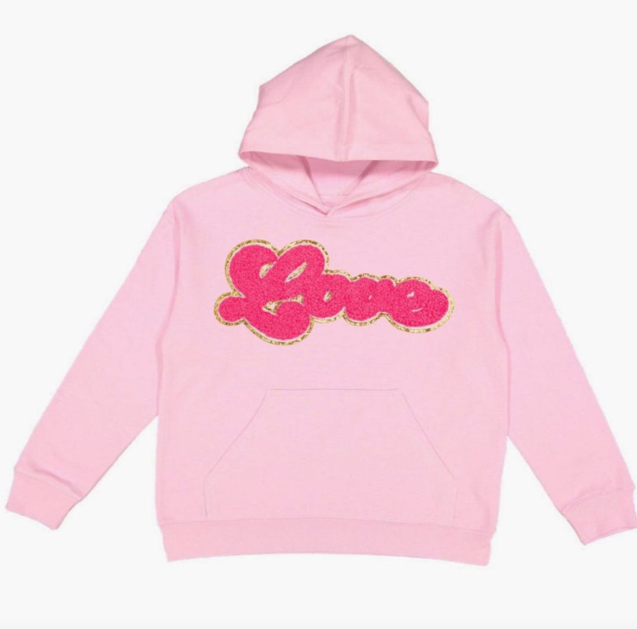 Tween Sweet Wink | Love Script Hoodie