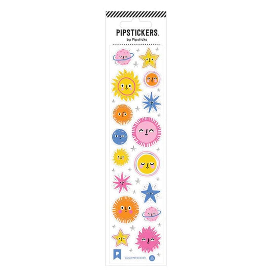 Lifestyle Pipsticks | Moon & Stars Sticker Sheet