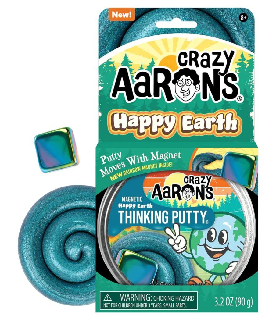 Lifestyle Crazy Aaron's | Happy Earth Thinking Putty