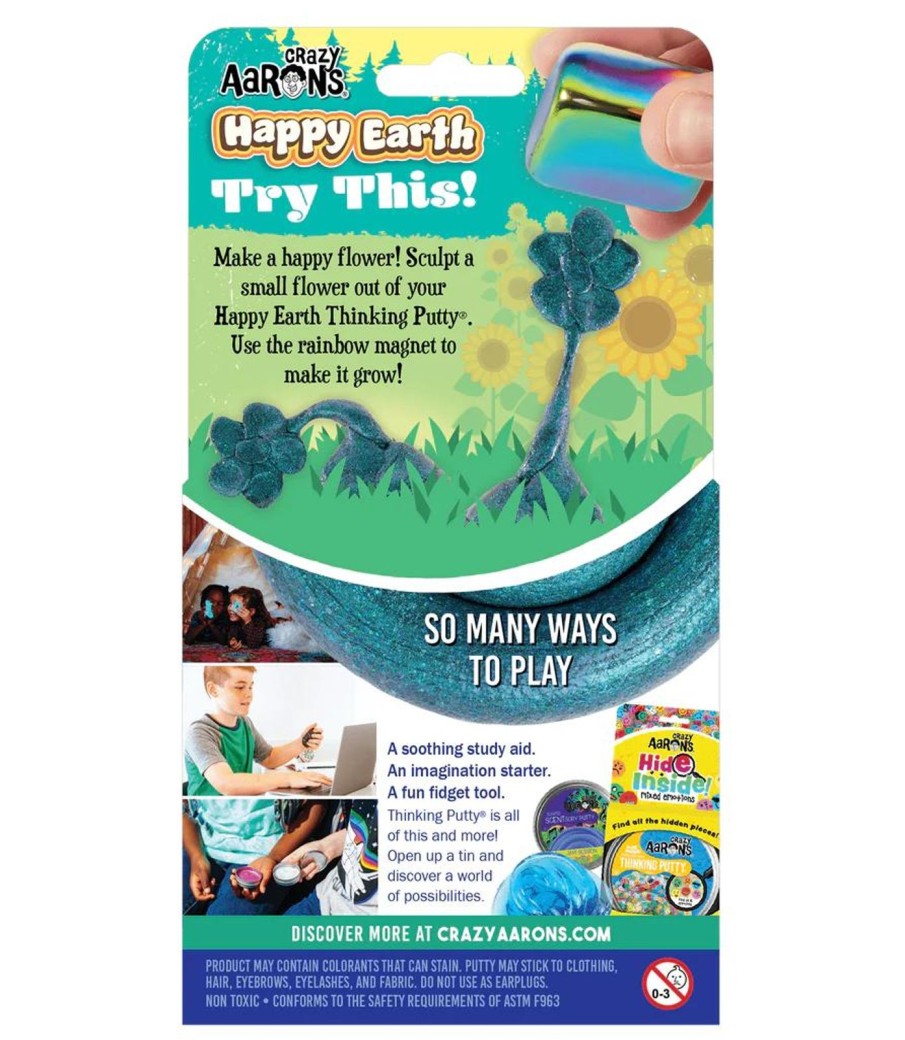 Lifestyle Crazy Aaron's | Happy Earth Thinking Putty