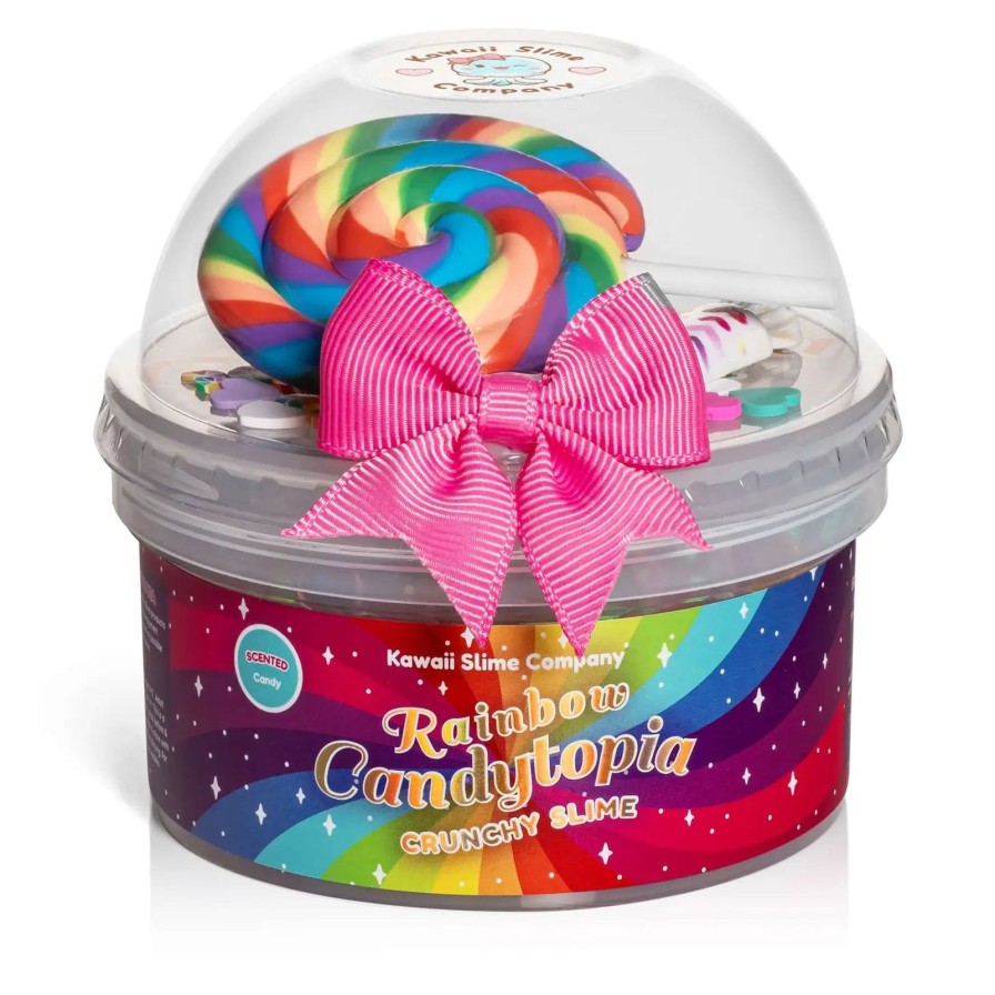 Lifestyle Kawaii Slime Company | Rainbow Candytopia Crunchy Slime