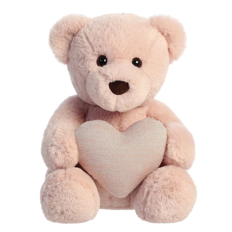 Lifestyle Aurora | Tuffy Blush Bear With Heart