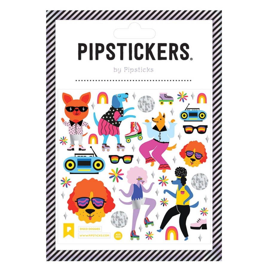 Lifestyle Pipsticks | Disco Doggies Sticker Sheet