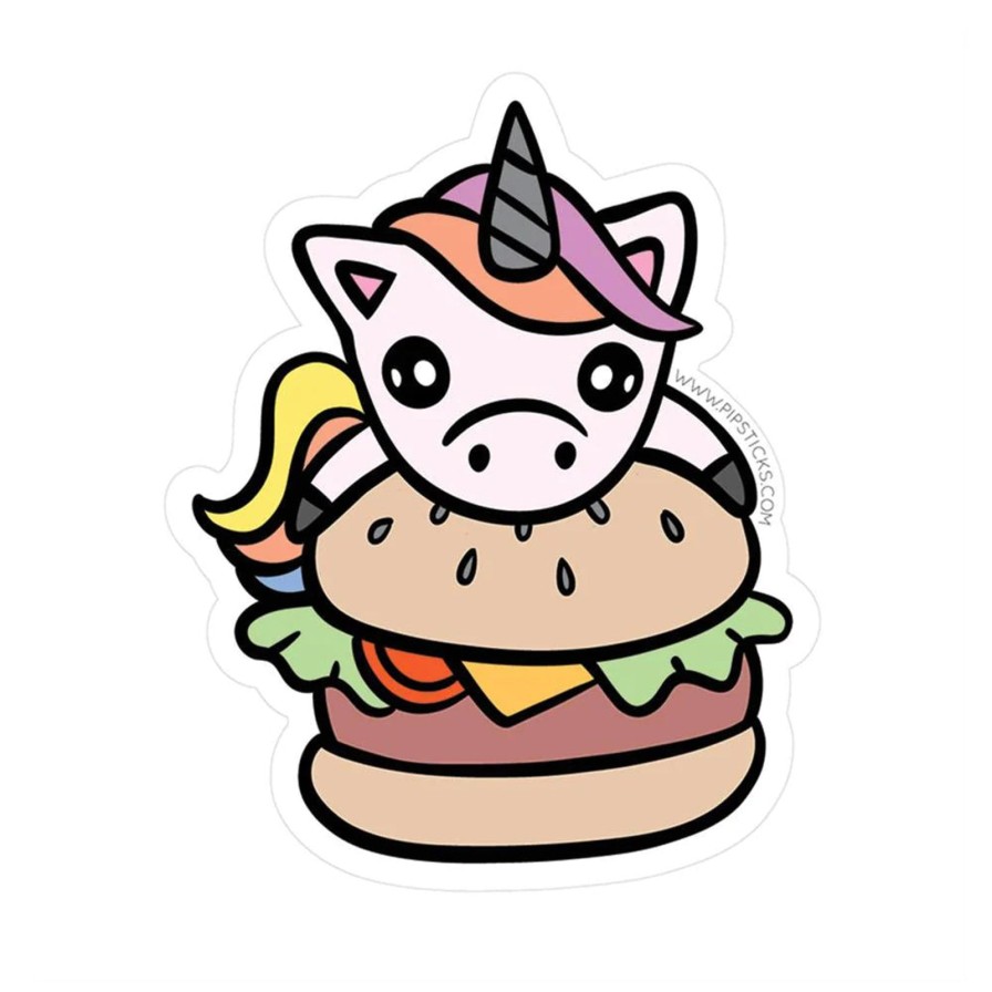 Lifestyle Pipsticks | Burger Time Vinyl Sticker