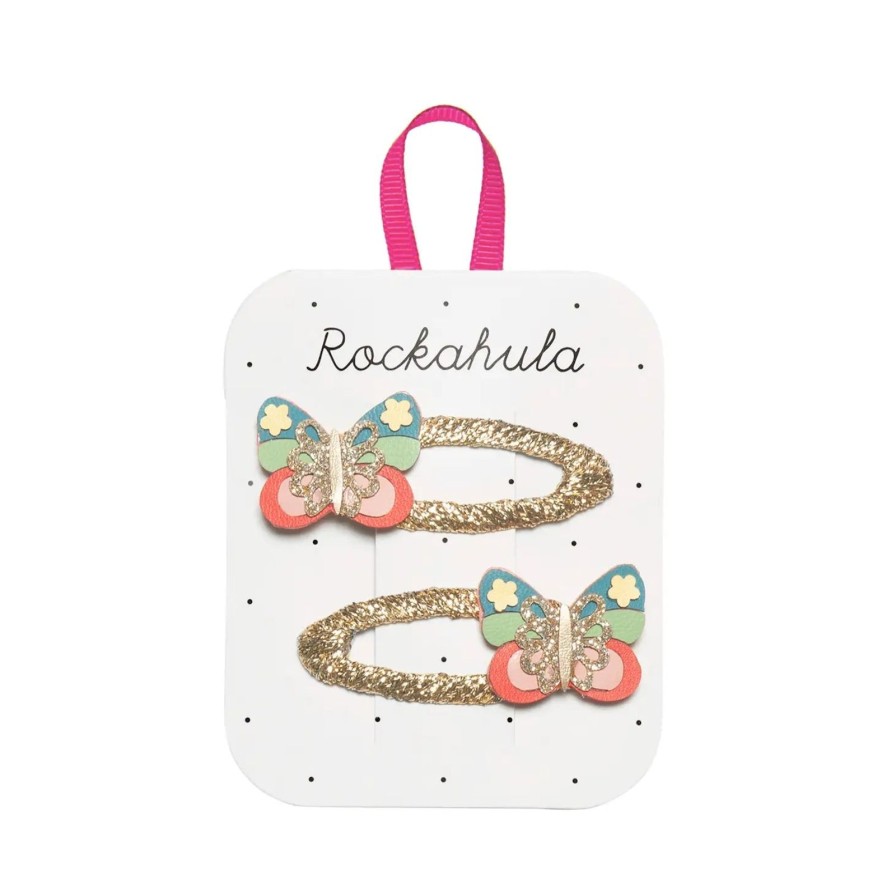 Accessories Rockahula | Rainbow Butterfly Clips