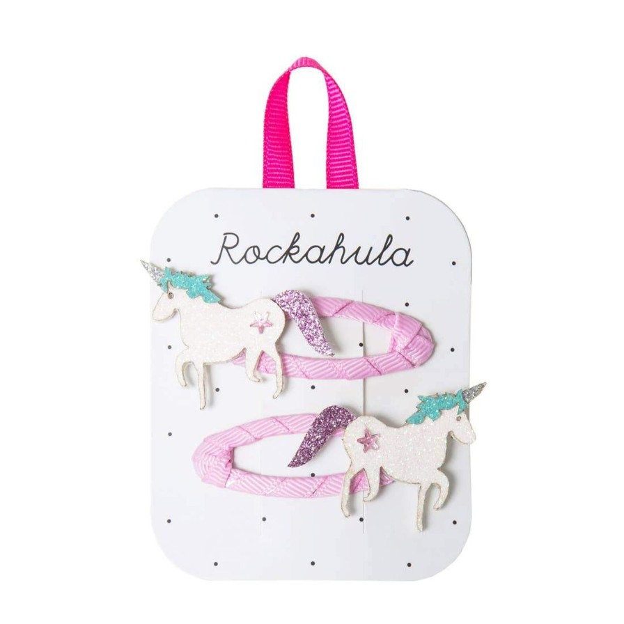 Accessories Rockahula | Unicorn Glitter Clips