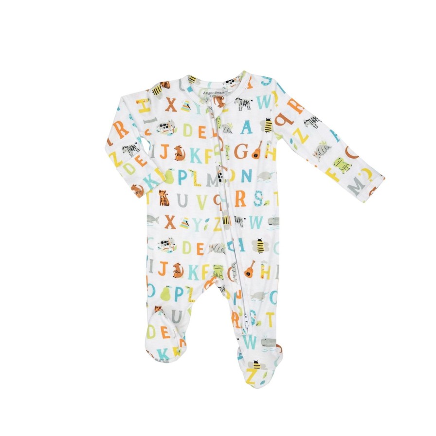 Baby Angel Dear | Animal Abc Zip Footie