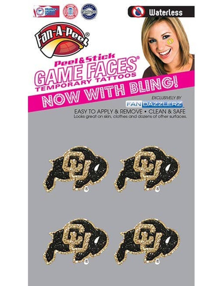 Lifestyle Fanapeel | Colorado Buffaloes Temporary Tattoos