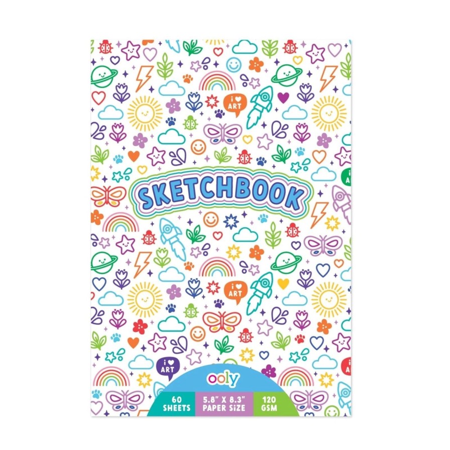 Lifestyle Ooly | Colorful Doodles Sketch Book