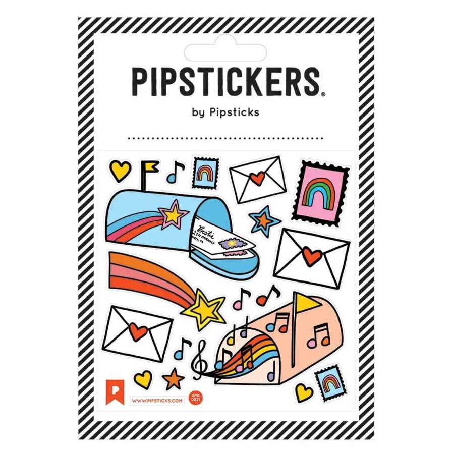 Lifestyle Pipsticks | Fuzzy Snail Mailbox Stickers