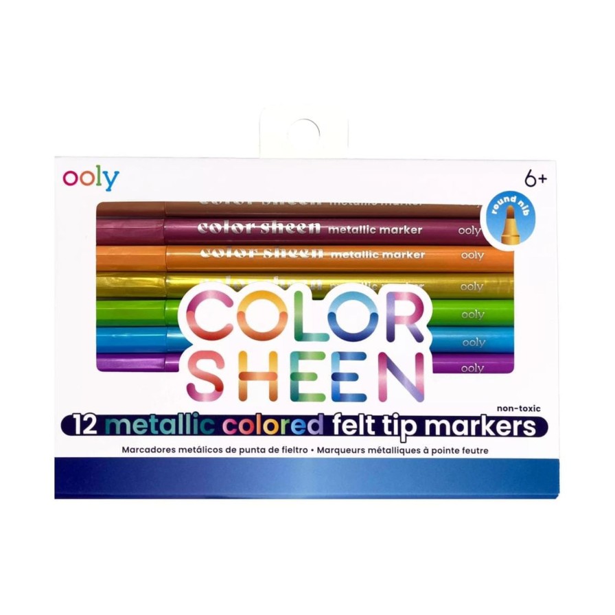 Lifestyle Ooly | Color Sheen Metallic Markers