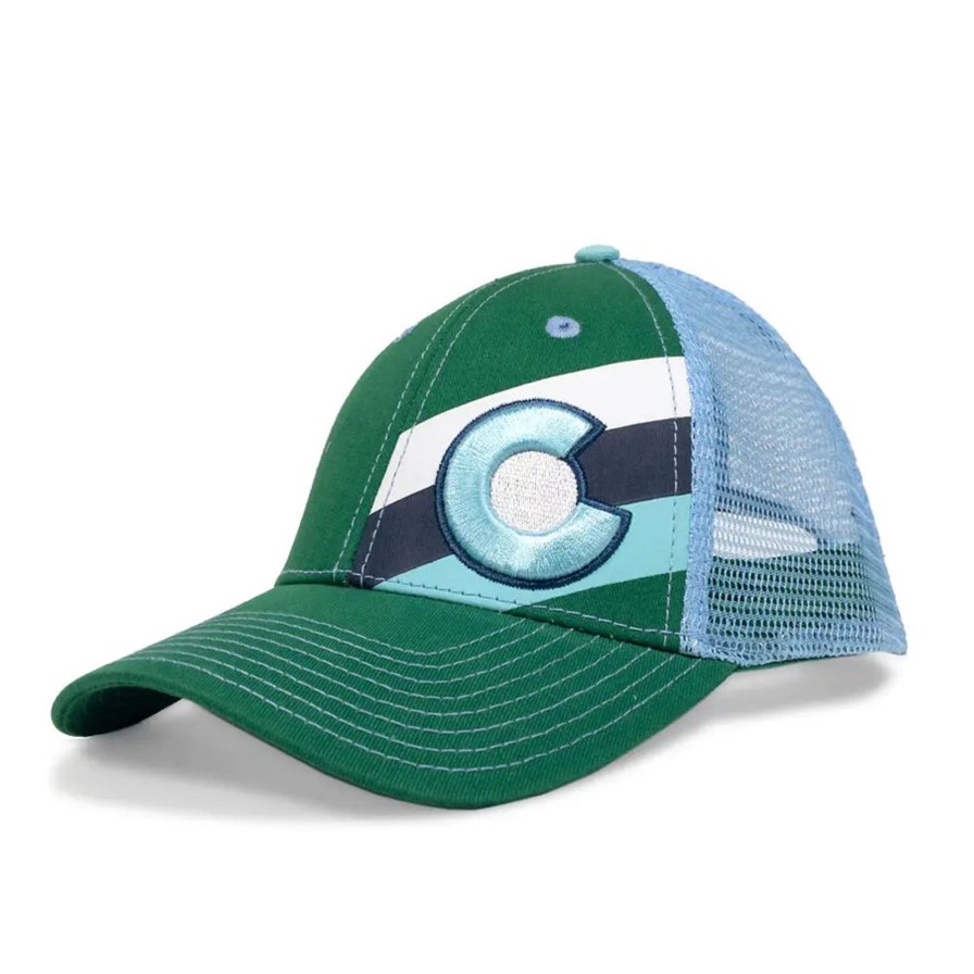 Accessories Yo Colorado | Steamboat Incline Trucker Hat- Tween