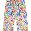 Tween Iscream | Colorful Hearts Plush Pants