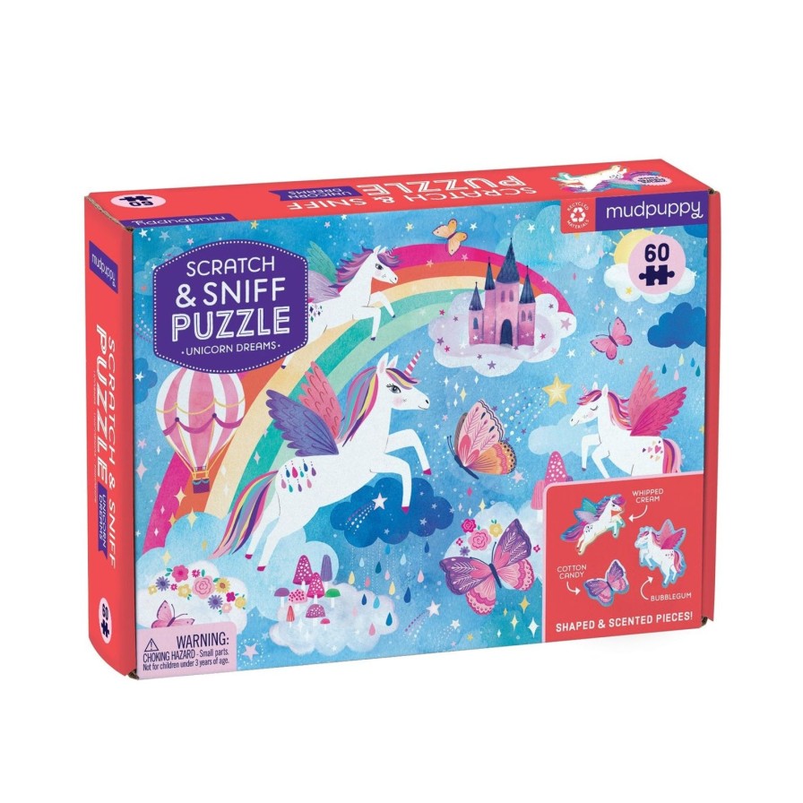 Lifestyle Mudpuppy | Scratch 'N Sniff Puzzle: Unicorn Dreams