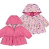 Baby Mayoral | Juicy Pink Reversible Windbreaker