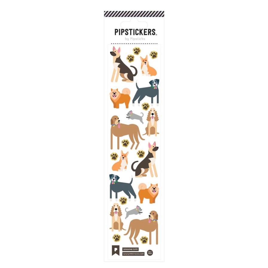 Lifestyle Pipsticks | Doggone Cute Sticker Sheet